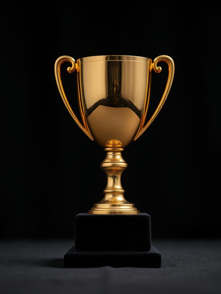 Industry award trophy